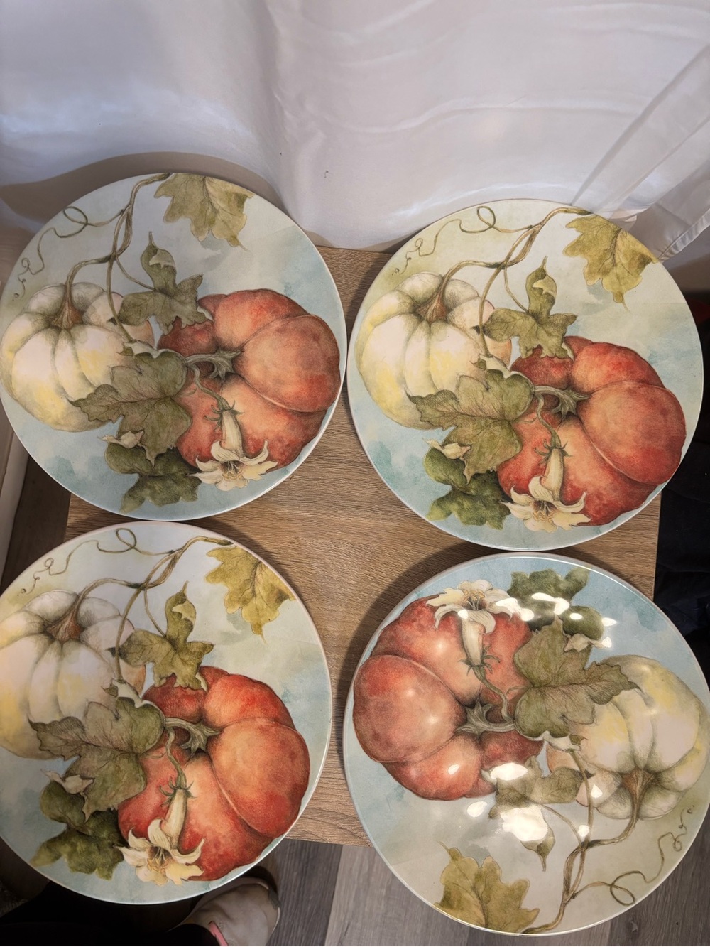 Pier One Grateful Harvest Large Salad Plates